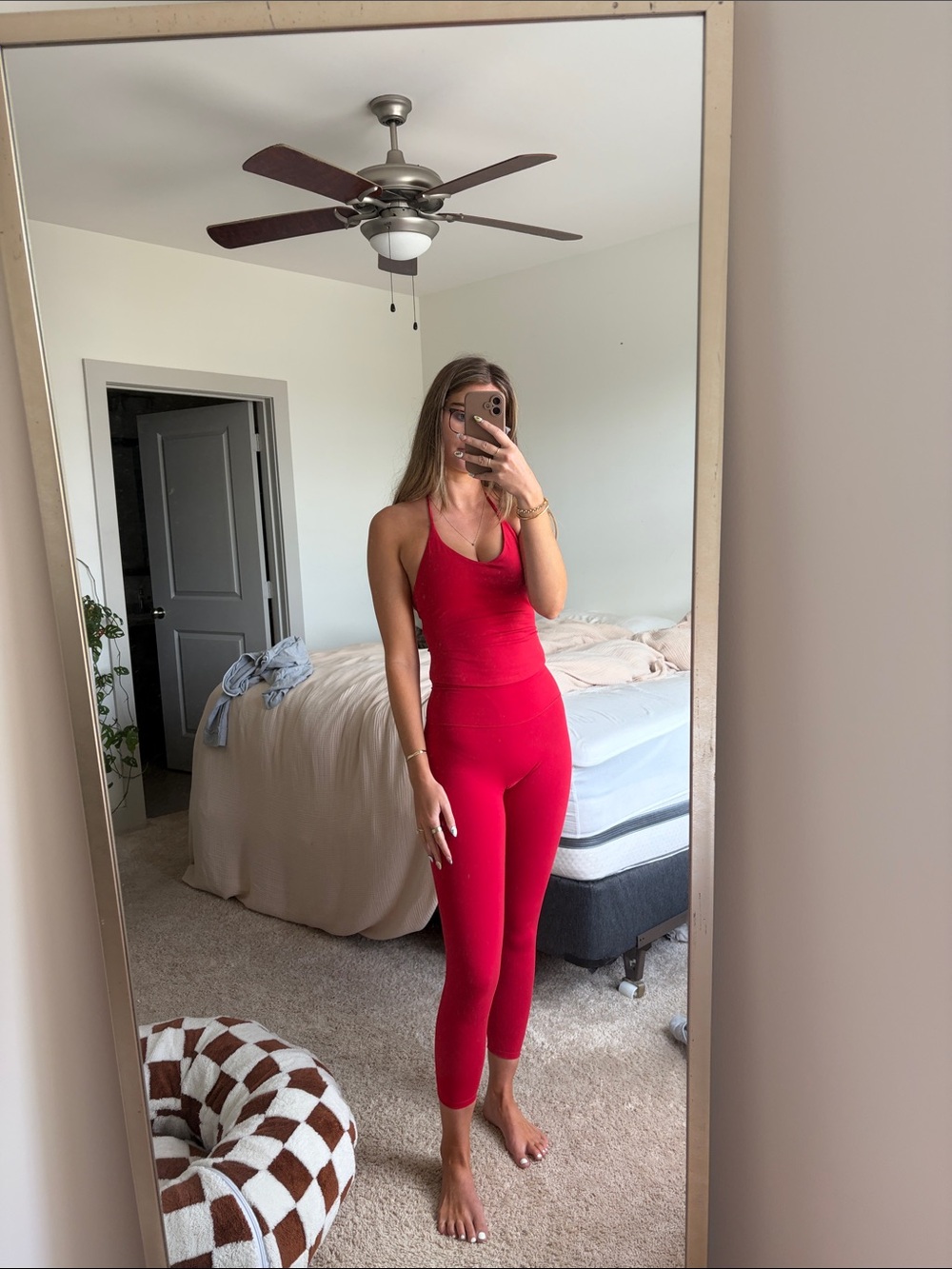Crop Shop Boutique CSB Serenity Leggings Chilli Red High Rise XS